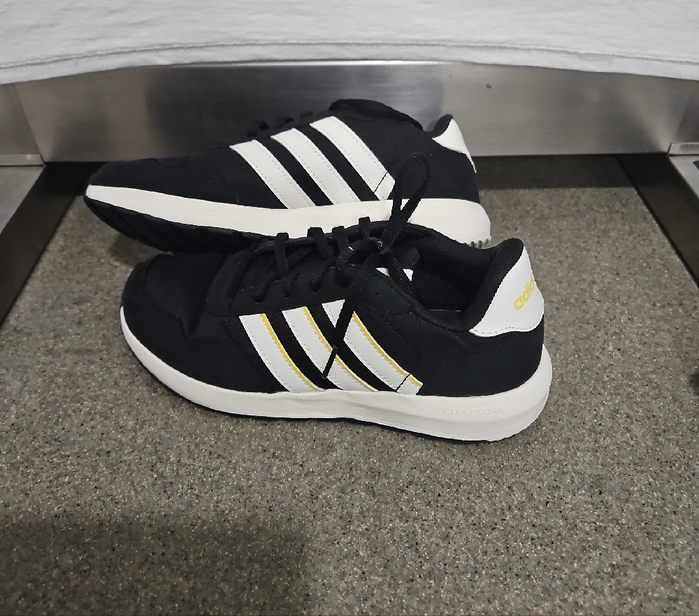 Adidas Black and White Sneakers - Picture 3 of 6
